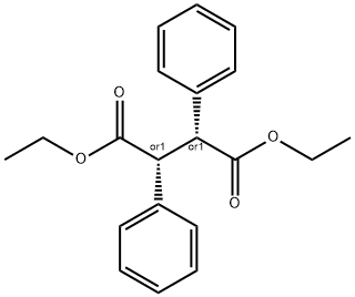 (2S,3S)-2,3-二苯基琥珀酸二乙酯 结构式