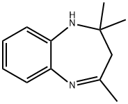 2,2,4-TRIMETHYL-2,3-DIHYDRO-1H-1,5-BENZODIAZEPINE 结构式