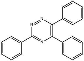 3,5,6-TRIPHENYL-1,2,4-TRIAZINE 结构式