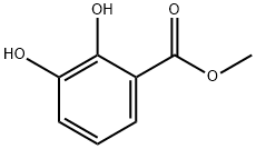 2,3-二羟基苯甲酸甲酯 结构式