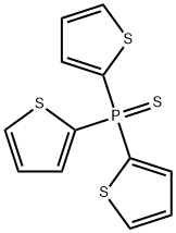 TRI(2-THIENYL)PHOSPHINE SULFIDE 结构式