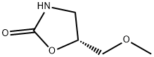 (R)-5-METHOXYMETHYL-2-OXAZOLIDINONE 结构式