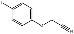 4-氟苯氧基乙腈 结构式