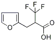3-(2-呋喃基)-2-(三氟甲基)丙酸 结构式
