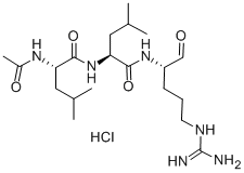 LEUPEPTIN HYDROCHLORIDE 结构式