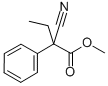 2-Cyano-2-phenylbutanoic acid methyl ester  结构式