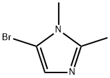 5-溴-1,2-二甲基-1H-咪唑 结构式