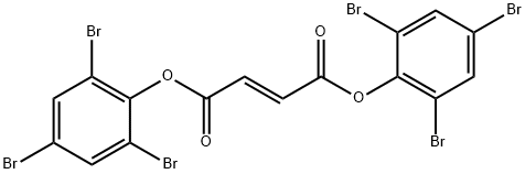 bis(2,4,6-tribromophenyl) fumarate 结构式