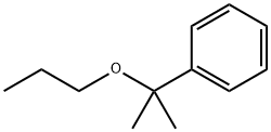 (1-methyl-1-propoxyethyl)benzene 结构式