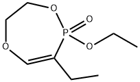 2H-1,5,2-Dioxaphosphepin,2-ethoxy-3-ethyl-6,7-dihydro-,2-oxide,(3E)-(9CI) 结构式