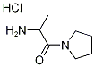 2-氨基-1-(吡咯烷基)丙酮盐酸盐 结构式