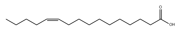Hexadecenoicacid,Z-11- 结构式