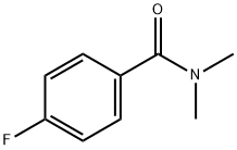 N,N-二甲基-4-氟苯甲酰胺 结构式