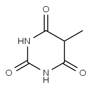5-METHYLPYRIMIDINE-2,4,6(1H,3H,5H)-TRIONE 结构式