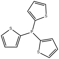三(2-噻吩基)膦 结构式