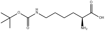 N(e)-Boc-L-赖氨酸 结构式