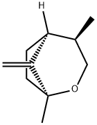 [1S,4R,5S,(+)]-1,4-Dimethyl-8-methylene-2-oxabicyclo[3.2.1]octane 结构式