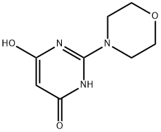 2-吗啉基-4,6-二羟基嘧啶 结构式