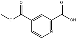 吡啶-2,4-二酸-4-单甲酯 结构式