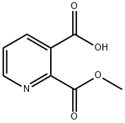 2-(甲氧基羰酰)烟酸 结构式