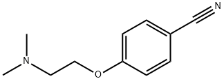 4-[2-(二甲基氨基)乙氧基]苯腈 结构式