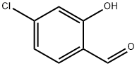 4-氯-2-羟基苯甲醛 结构式