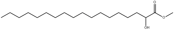 2-羟基十八烷酸甲酯 结构式