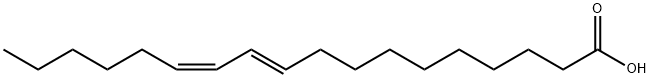 （10E,12Z）十八碳二烯酸 结构式
