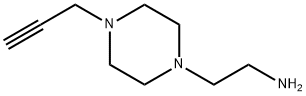 Piperazine, 1-(2-aminoethyl)-4-(2-propynyl)- (8CI) 结构式
