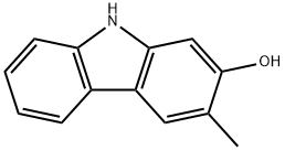 3-甲基-9H-咔唑-2-醇 结构式