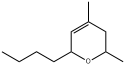 6-丁基-3,6-二氢-2,4-二甲基-2H-吡喃 结构式