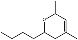 2-butyl-3,6-dihydro-4,6-dimethyl-2H-pyran 结构式