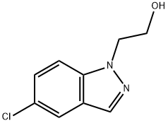 2-(5-Chloro-1H-indazol-1-yl)ethanol 结构式