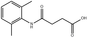 4-(2,6-DIMETHYLANILINO)-4-OXOBUTANOIC ACID 结构式