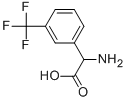 3-三氟甲基-DL-苯基甘氨酸 结构式