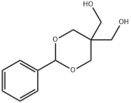 5,5-双(羟甲基)-2-苯基-1,3-二氧杂环己烷 结构式