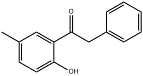 1-(2-HYDROXY-5-METHYLPHENYL)-2-PHENYLETHAN-1-ONE 结构式