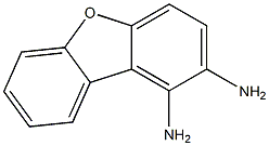 二苯并[B,D]呋喃-2,3-二胺 结构式