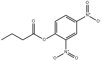 丁酸 2,4-二硝基苯基酯 结构式