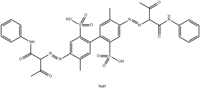 酸性黄 44 结构式