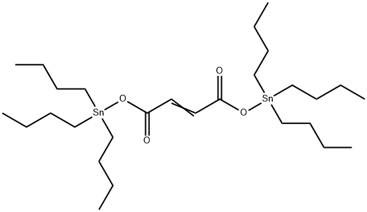 5,5,12,12-tetrabutyl-7,10-dioxo-6,11-dioxa-5,12-distannahexadec-8-ene 结构式