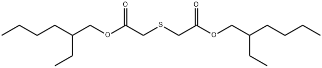 2,2’-硫代双-乙酸-二(2-乙基己基)酯 结构式