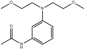 3-(N,N-二甲氧基乙基)氨基乙酰苯胺 结构式