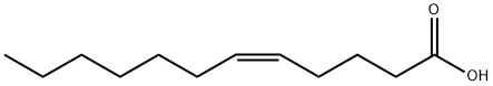 顺-5-十二碳烯酸 结构式