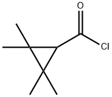 2,2,3,3-四甲基环丙烷羧酸酰氯 结构式