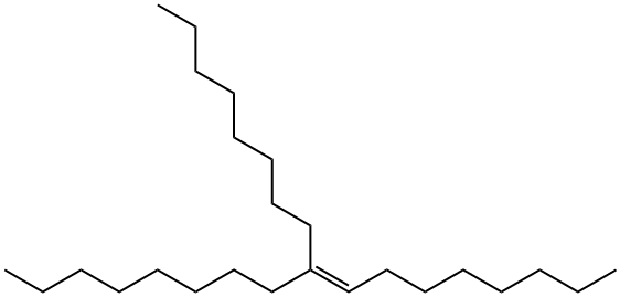 9-Octyl-8-heptadecene 结构式