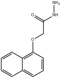 2-萘-1-氧基乙烷肼 结构式