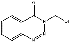 3-(hydroxymethyl)-4-ketobenz-1,2,3-triazine 结构式