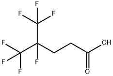 4,5,5,5-TETRAFLUORO-4-(TRIFLUOROMETHYL)PENTANOIC ACID 结构式