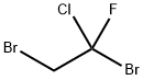 1,2-二溴-1-氯-1-氟乙烷 结构式